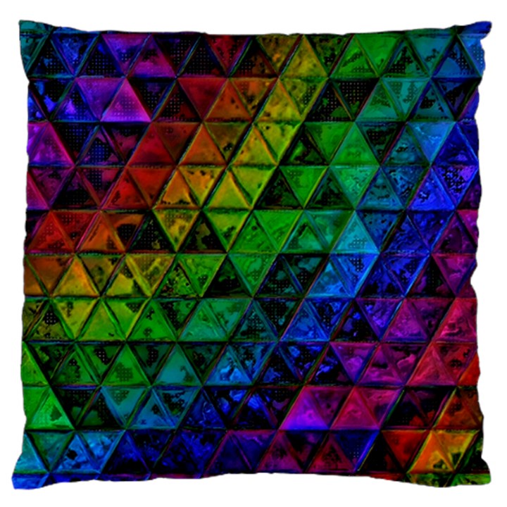 Pride Glass Large Cushion Case (Two Sides)