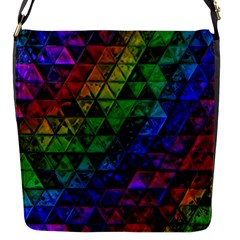 Pride Glass Flap Closure Messenger Bag (s) by MRNStudios