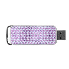 Purple Straw - Country Side  Portable Usb Flash (two Sides) by ConteMonfrey