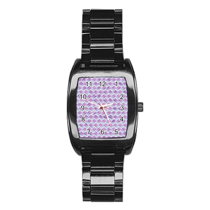 Purple Straw - Country Side  Stainless Steel Barrel Watch