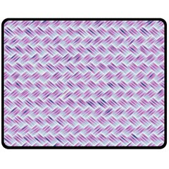 Purple Straw - Country Side  Two Sides Fleece Blanket (medium) by ConteMonfrey