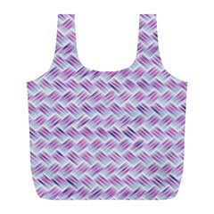 Purple Straw - Country Side  Full Print Recycle Bag (l) by ConteMonfrey