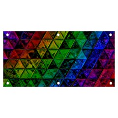 Pride Glass Banner And Sign 6  X 3  by MRNStudios