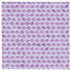 Purple Straw - Country Side  Wooden Puzzle Square by ConteMonfrey