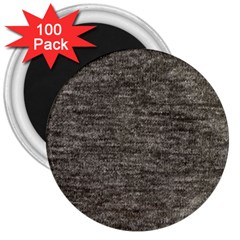 Gray Digital Fabric Vintage 3  Magnets (100 Pack) by ConteMonfrey