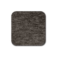 Gray Digital Fabric Vintage Rubber Coaster (square) by ConteMonfrey