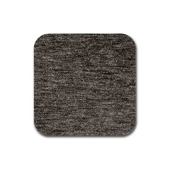 Gray Digital Fabric Vintage Rubber Square Coaster (4 Pack) by ConteMonfrey