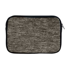 Gray Digital Fabric Vintage Apple Macbook Pro 17  Zipper Case by ConteMonfrey