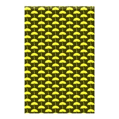 Under My Little Yellow Umbrella Shower Curtain 48  X 72  (small)  by ConteMonfrey