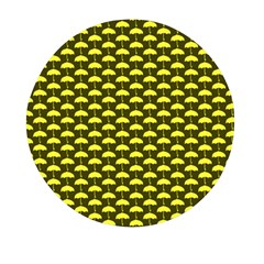 Under My Little Yellow Umbrella Mini Round Pill Box (pack Of 5) by ConteMonfrey