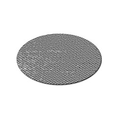 Gray Digital Denim Sticker Oval (10 Pack) by ConteMonfrey