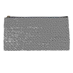 Gray Digital Denim Pencil Case by ConteMonfrey