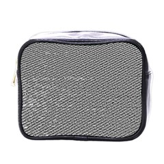 Gray Digital Denim Mini Toiletries Bag (one Side) by ConteMonfrey