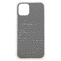 Gray Digital Denim Iphone 12/12 Pro Tpu Uv Print Case by ConteMonfrey