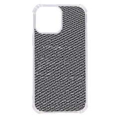 Gray Digital Denim Iphone 13 Pro Max Tpu Uv Print Case by ConteMonfrey