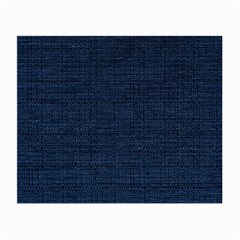 Digital Dark Blue Linen Small Glasses Cloth by ConteMonfrey