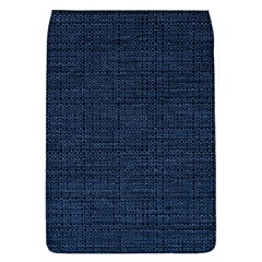 Digital Dark Blue Linen Removable Flap Cover (s) by ConteMonfrey