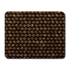 Brown Straw - Country Side Small Mousepad