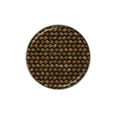 Brown Straw - Country Side Hat Clip Ball Marker