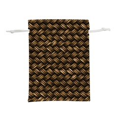 Brown Straw - Country Side Lightweight Drawstring Pouch (L)