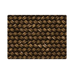 Brown Straw - Country Side Premium Plush Fleece Blanket (Mini)