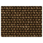 Brown Straw - Country Side Premium Plush Fleece Blanket (Extra Small) 40 x30  Blanket Front