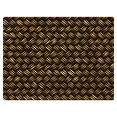 Brown Straw - Country Side Two Sides Premium Plush Fleece Blanket (Extra Small)