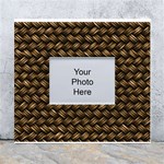 Brown Straw - Country Side White Wall Photo Frame 5  x 7  Front