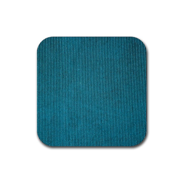 Blue digital Fabric Rubber Coaster (Square)