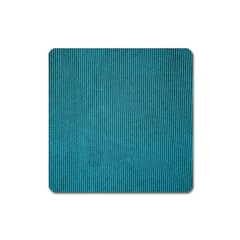 Blue Digital Fabric Square Magnet by ConteMonfrey