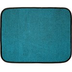 Blue digital Fabric Two Sides Fleece Blanket (Mini) 35 x27  Blanket Back