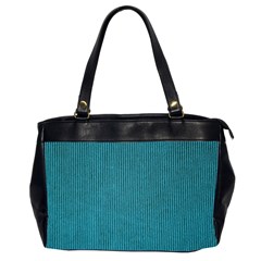 Blue Digital Fabric Oversize Office Handbag (2 Sides) by ConteMonfrey