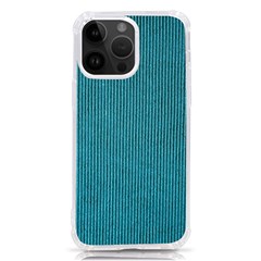 Blue Digital Fabric Iphone 14 Pro Max Tpu Uv Print Case by ConteMonfrey