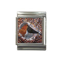 European Robin Italian Charm (13mm) by EireneSan