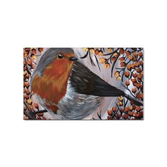 European Robin Sticker Rectangular (100 Pack) by EireneSan