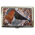 European robin Cigarette Money Case Front