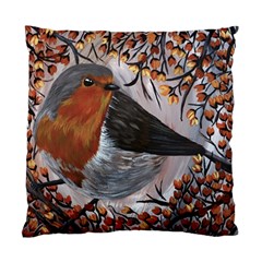 European Robin Standard Cushion Case (one Side) by EireneSan