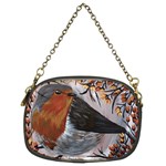 European robin Chain Purse (Two Sides) Front