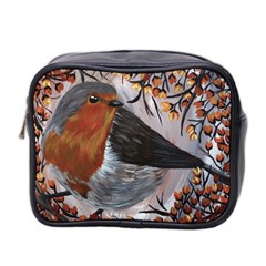 European Robin Mini Toiletries Bag (two Sides) by EireneSan