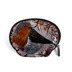 European Robin Accessory Pouch (small) by EireneSan