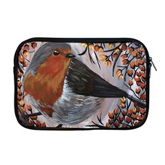 European Robin Apple Macbook Pro 17  Zipper Case by EireneSan