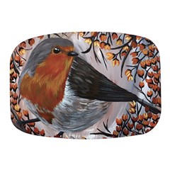 European Robin Mini Square Pill Box by EireneSan