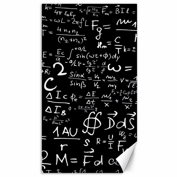 E=mc2 Text Science Albert Einstein Formula Mathematics Physics Canvas 40  x 72 