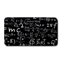 E=mc2 Text Science Albert Einstein Formula Mathematics Physics Medium Bar Mat by uniart180623