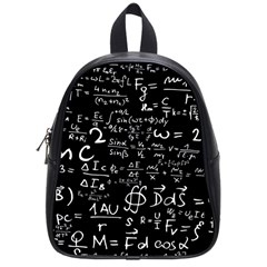 E=mc2 Text Science Albert Einstein Formula Mathematics Physics School Bag (small) by uniart180623