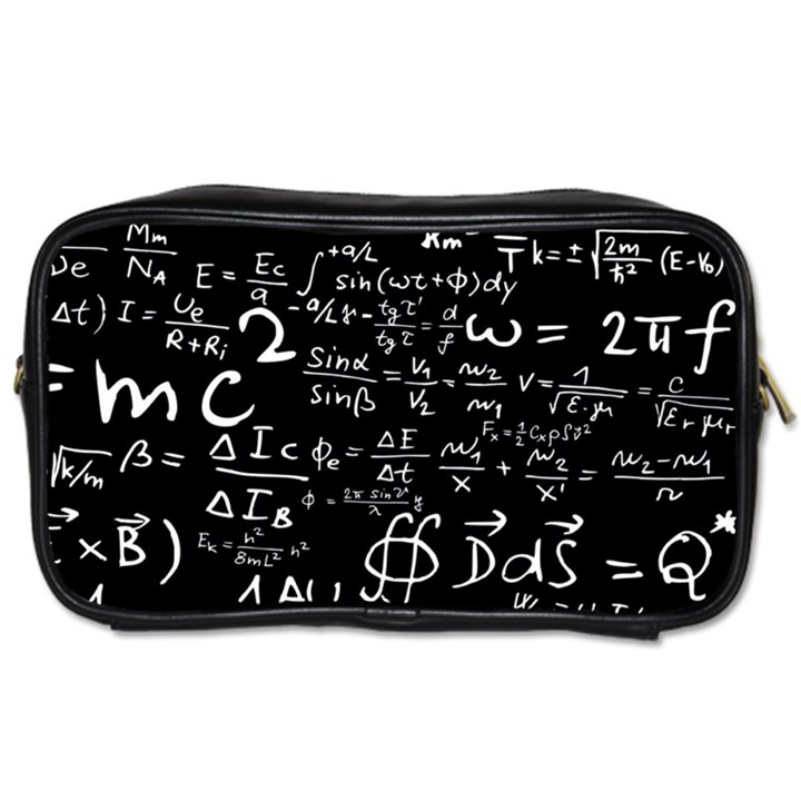 E=mc2 Text Science Albert Einstein Formula Mathematics Physics Toiletries Bag (One Side)