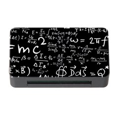 E=mc2 Text Science Albert Einstein Formula Mathematics Physics Memory Card Reader With Cf by uniart180623