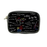 Black Background With Text Overlay Mathematics Formula Board Coin Purse Front