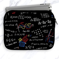 Black Background With Text Overlay Mathematics Formula Board Apple Ipad 2/3/4 Zipper Cases by uniart180623