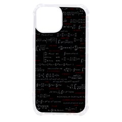 Black Background With Text Overlay Digital Art Mathematics Iphone 13 Mini Tpu Uv Print Case